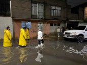 Fuertes lluvias dejan severas afectaciones en La Paz