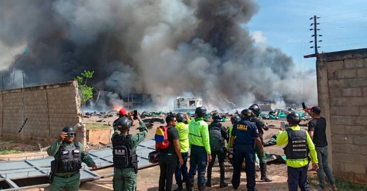 Confirman explosión en empresa de fuegos artificiales en el Zulia