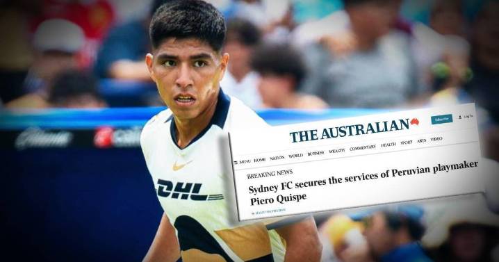 Prestigioso medio australiano dio firme calificativo a Quispe tras firmar por Sydney FC: "Fue una..."
