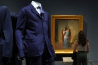 Giorgio Armani’s sartorial creations interplay with Italian masterpieces at Milan museum exhibition