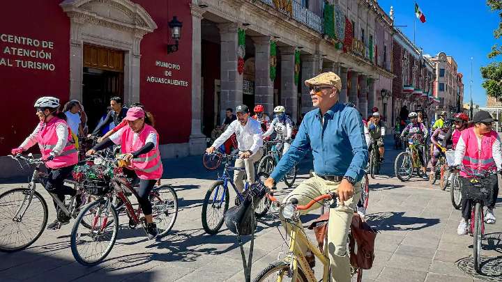 ¿Y si la ciudad se moviera sin autos? Así vivió Aguascalientes su Rodada por el Día Mundial sin Auto