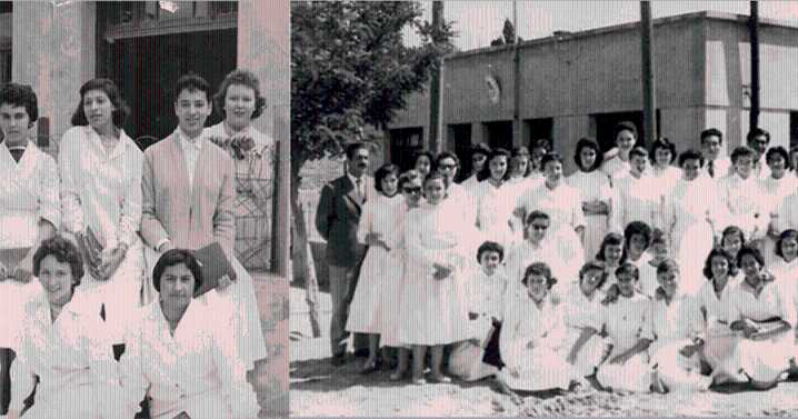 María Aurora Larravide, Beba, maestra normal, egresada de la vieja Escuela San Martín