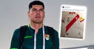 La vez que Carlos Lampe de Bolivia lució camiseta de Perú con inédito mensaje: "No va a un Mundial"