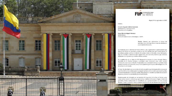La FLIP le envía carta a la Presidencia tras la obstrucción al trabajo de un periodista de SEMANA que cubría la visita de Verónica Alcocer a La Picota