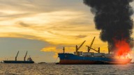 Cargo ship hit by missile near Yemen, crew forced to evacuate