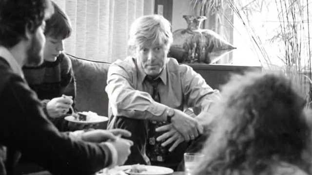 Robert Redford honored by the Dartmouth Film Society in 1987