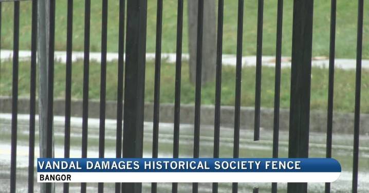 Bangor Historical Society seeking answers after vandalism incident