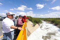 Alcaldesa supervisa operativo de apoyo ciudadano tras tormenta en Nuevo Laredo