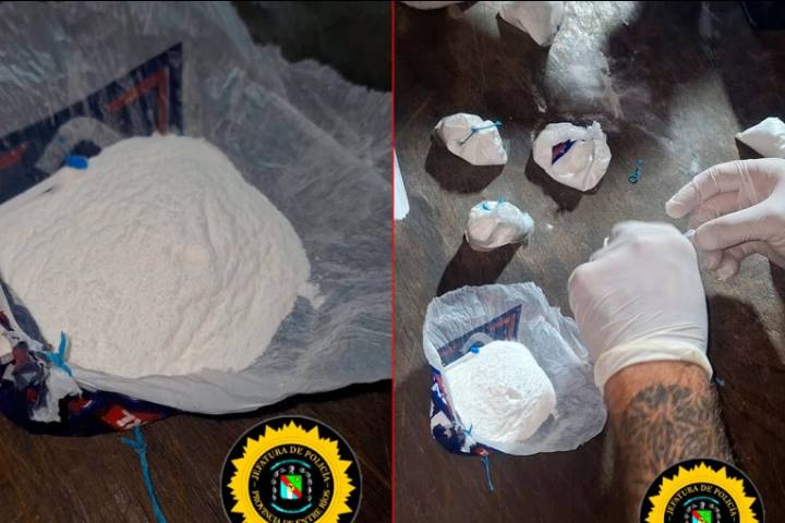 Secuestraron cocaína y detuvieron a cuatro hombres tras balacera en Concordia