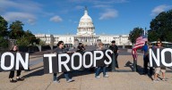 Photos of protests during fourth week of Trump DC's crime crackdown