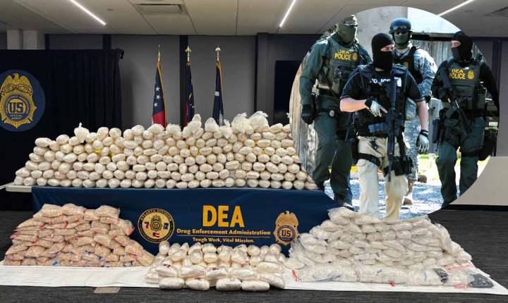 La DEA arresta a 670 presuntos miembros del CJNG en mega redada