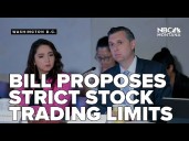 Bill proposes strict stock trading limits for congressional members and families