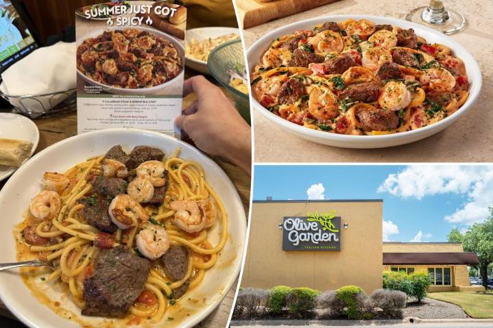 Olive Garden customer 'very upset' meal didn't match photo
