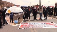 Juliaca: Docentes en huelga bloquean Puente Maravillas y afectan a transportistas y pasajeros