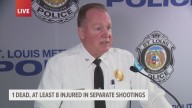St. Louis police provide update on several shootings Sunday