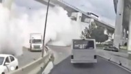 Pipa que explotó en Iztapalapa presentó ‘ruptura’ y fuga de gas, tras chocar: FGJCDMX