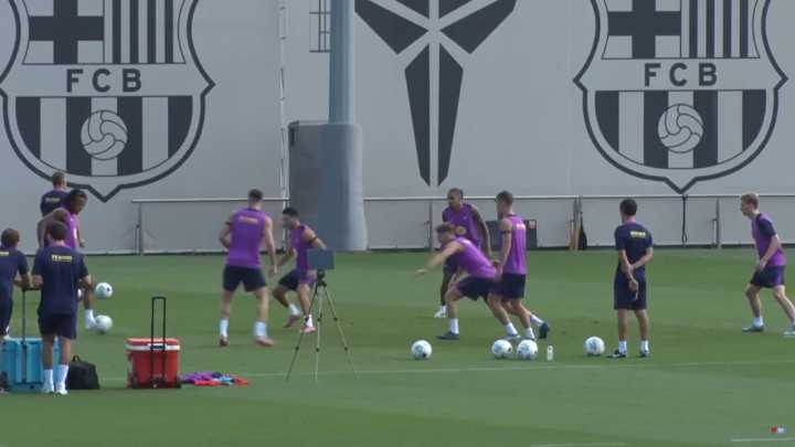 Cubarsí, Lamine, Balde y Gavi no se entrenan en la previa contra el Getafe
