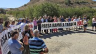 Concentración en  la Rambla de Tabala para que se agilicen las obras