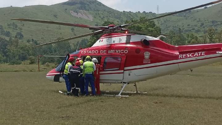 Hallan a adulto mayor abandonado en Sierra de Guadalupe
