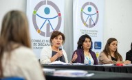 Ana Clara Romero estuvo presente en el Consejo de Discapacidad de Comodoro