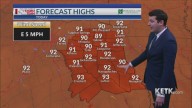 Wednesday Morning Forecast: Highs back into the 90s