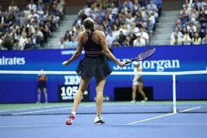 ‘Emotional’ Sabalenka holds off Pegula to book US Open final return