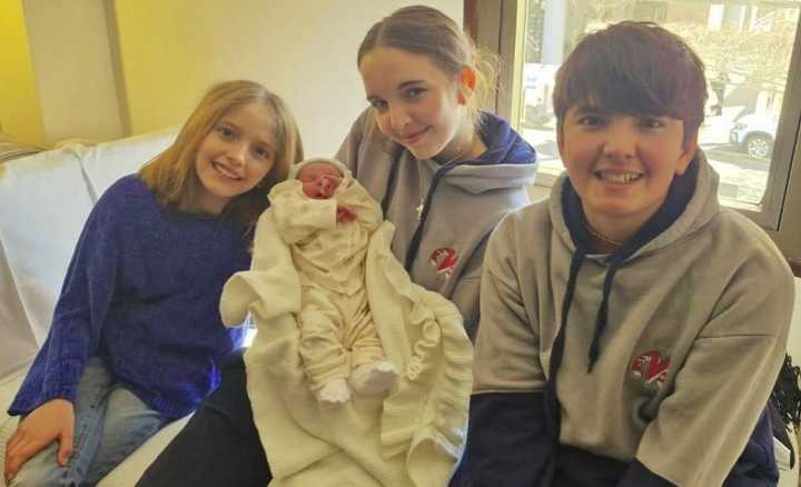 Nació Antonia, la hija de di Nápoli y Carmina Besga