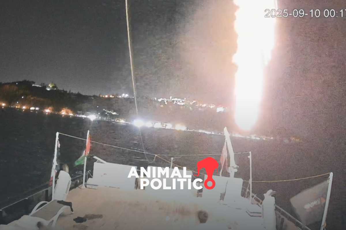 Atacan con dron a otro barco de la flotilla que lleva ayuda a Gaza, denuncian activistas