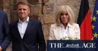 French president Emmanuel Macron and wife Brigitte sue Candace Owens over transgender claims