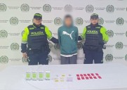 Capturan a joven con estupefacientes en Terreros