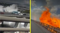 Camión de gas explotó y causó caos en México: Las llamas alcanzaron hasta 30 metros y 4 personas murieron