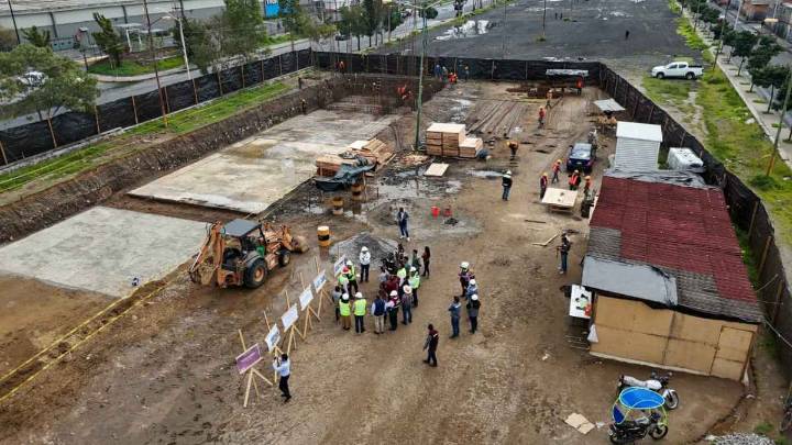 Colocan primera piedra del nuevo CBTIS 297 en Nezahualcóyotl: beneficiará a 900 estudiantes
