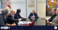 Martín Llaryora se reunió con referentes de la producción textil de la Argentina