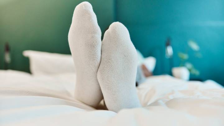 Why wearing socks to bed could help you get better sleep