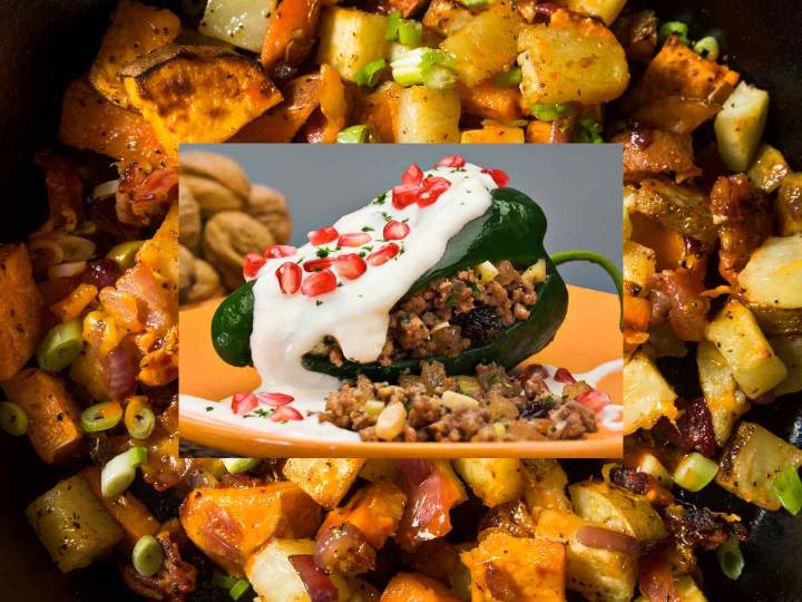 Receta de picadillo económico para chiles en nogada