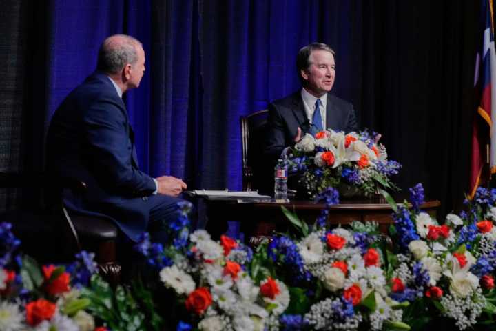 Kavanaugh says no one has too much power in US system. Critics see Supreme Court bowing to Trump