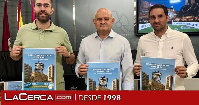 Albacete recupera el juego y el deporte en la calle gracias al 'Fútbol Challenge 3x3' en el Altozano