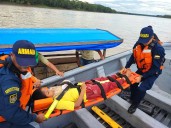 Armada de Colombia evacuó a menor de la Etnia Tikuna en Leticia