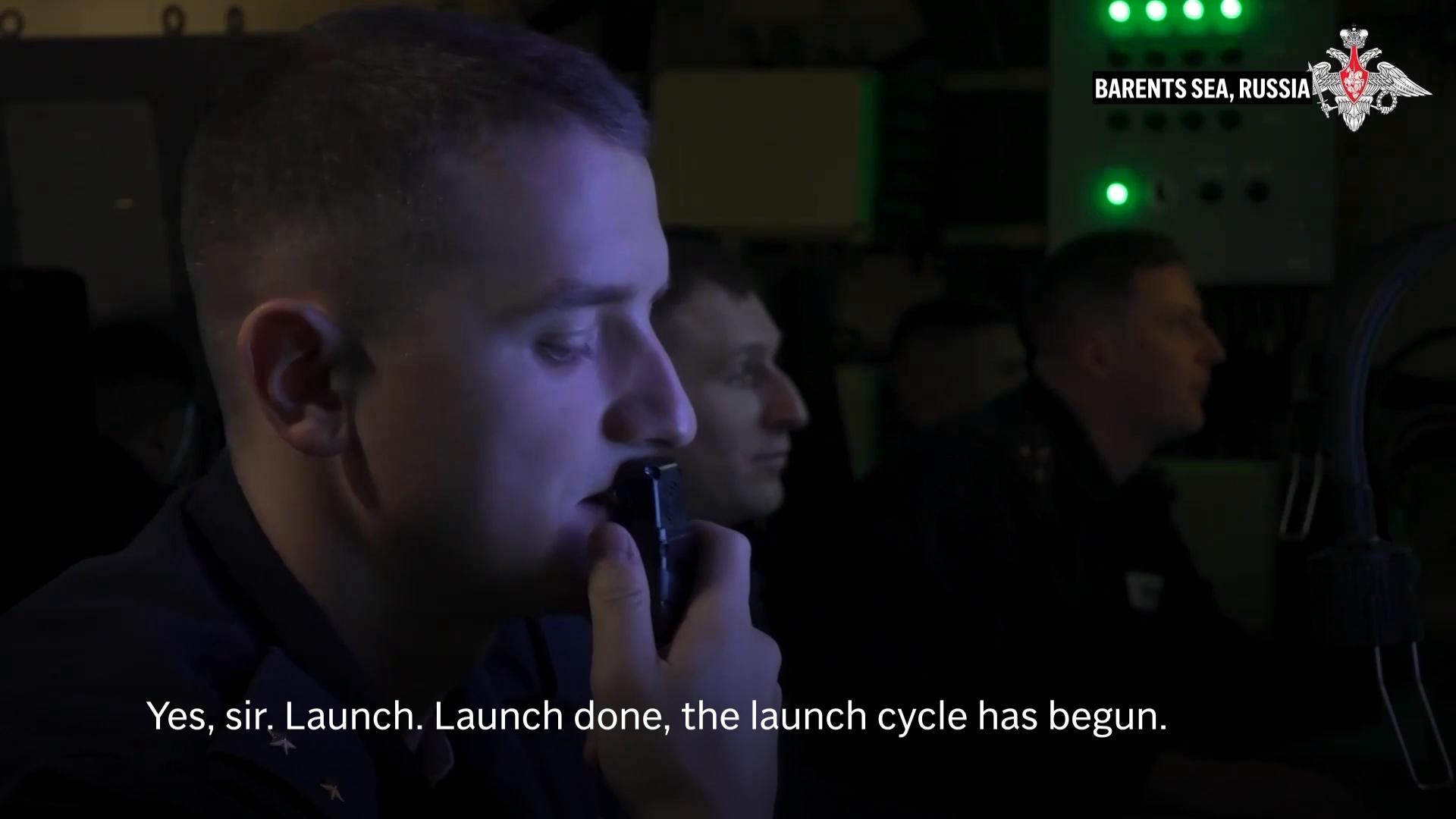 Russia launches Zircon hypersonic missile in Barents Sea in joint drills with Belarus