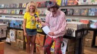 Sabrina Carpenter With Nardwuar On Her Debut Album