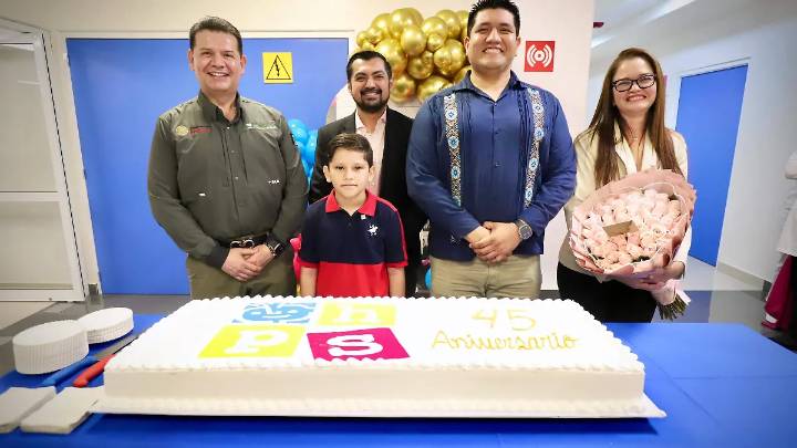 Hospital Pediátrico de Sinaloa celebra 45 años al servicio de la niñez