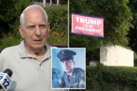 Vietnam vet fights NY village to keep 'Trump is my president' banner flying at his home