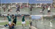 ¡DE LOCOS! Patadas y puñetazos en pelea campal en el futbol amateur de Guadalajara (VIDEO)