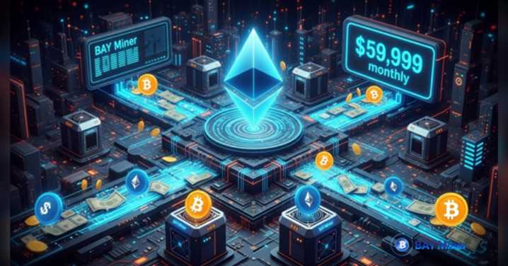 ETH Ecosystem Expands — BAY Miner Cloud Mining Delivers $59,999 Monthly