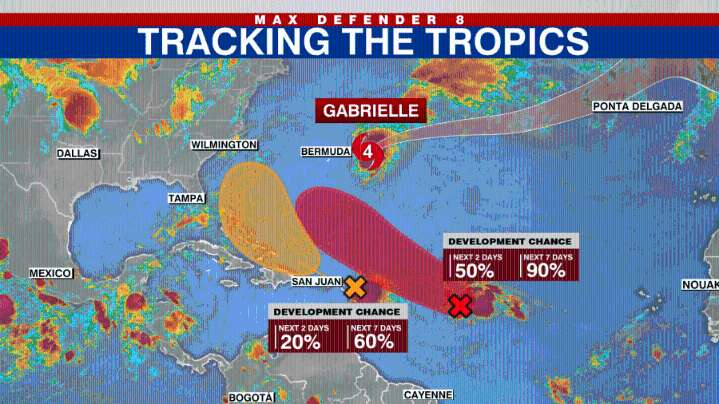 LIVE: NHC watching 2 tropical waves - Where are they headed?