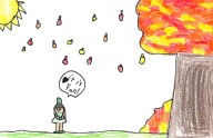 Weather Drawing: Leaves are falling
