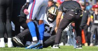 Saints guard Cesar Ruiz injured for New York Giants game