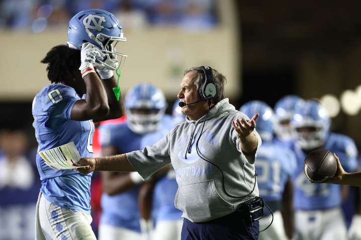 UNC throttled in Bill Belichick’s debut