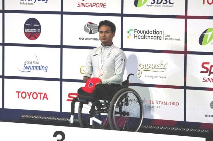 En Singapur 2025, Camacho gana su segunda medalla