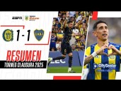 RESULTADO, Boca vs. Rosario Central por Liga Argentina 